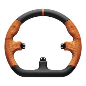 Closed D Orange Leather Rim